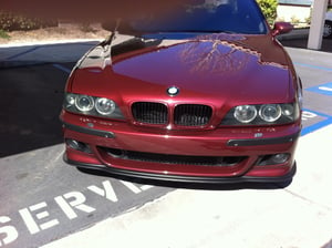 Image of BMW E39 M5 & 540i M-Sport Fog Light Covers With Scoop