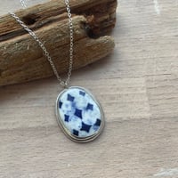 Image 3 of Porcelain silver necklace 6