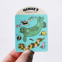 Image 1 of Hawai`i Marine Life 3” Sticker