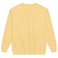 Image 4 of Unisex PAST HEALING garment-dyed sweatshirt