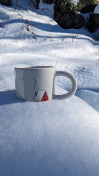 Image 1 of Snowy Cabin Morning Mugs