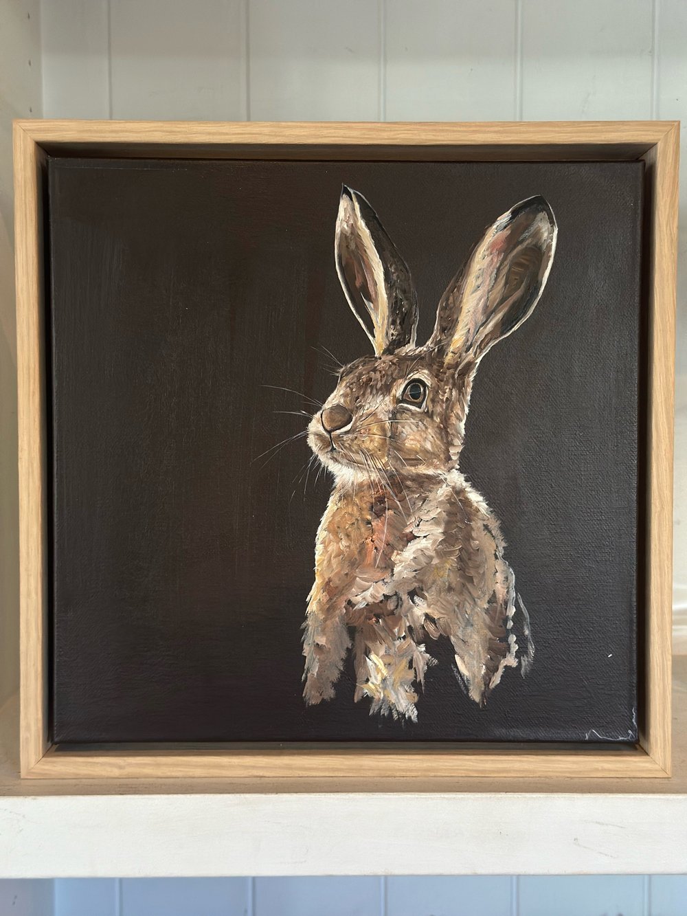 Image of The Hare on Brown by Monique Correy 