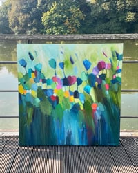 Image 4 of By The River - Oil on canvas