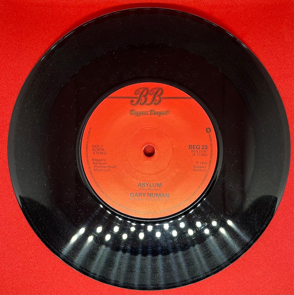 Gary Numan - Cars/Asylum 1979 7” 45rpm