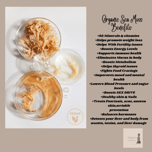 Image of All Natural Sea Moss & Lions Mane Anti Anxiety Supplement