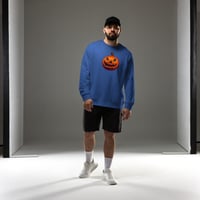 Image 7 of Sweatshirt (Adult M/F) - Classic Jack O Lantern