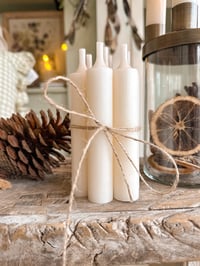 Image 1 of Pearl Short Dinner Candles ( Set of 7 )