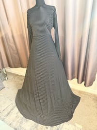 Image 2 of Black Stripped Swing 1x/2x