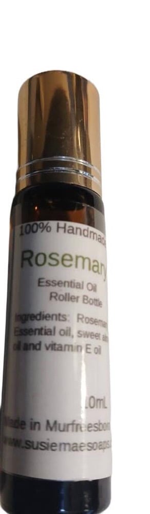Image of Rosemary Essential Oil Roller Bottle