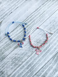 Image 1 of Stitch & Angel (Experiment 624) Bracelets 