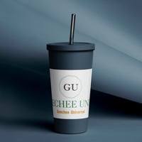 Image 2 of Insulated tumbler with a straw