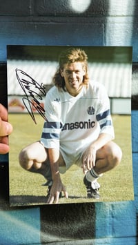 Image 2 of Chris Waddle Giant Signed Picture 
