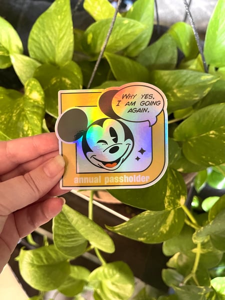 Image of Ap Parody Holo Sticker