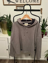 Image 1 of Up west brand crop fleece hoodie 