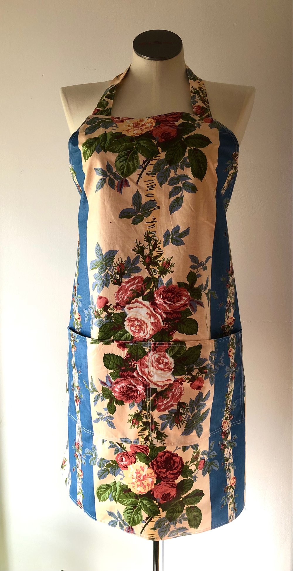 “Murder, She Wrote” inspired, custom made, vintage 80’s fabric APRONS