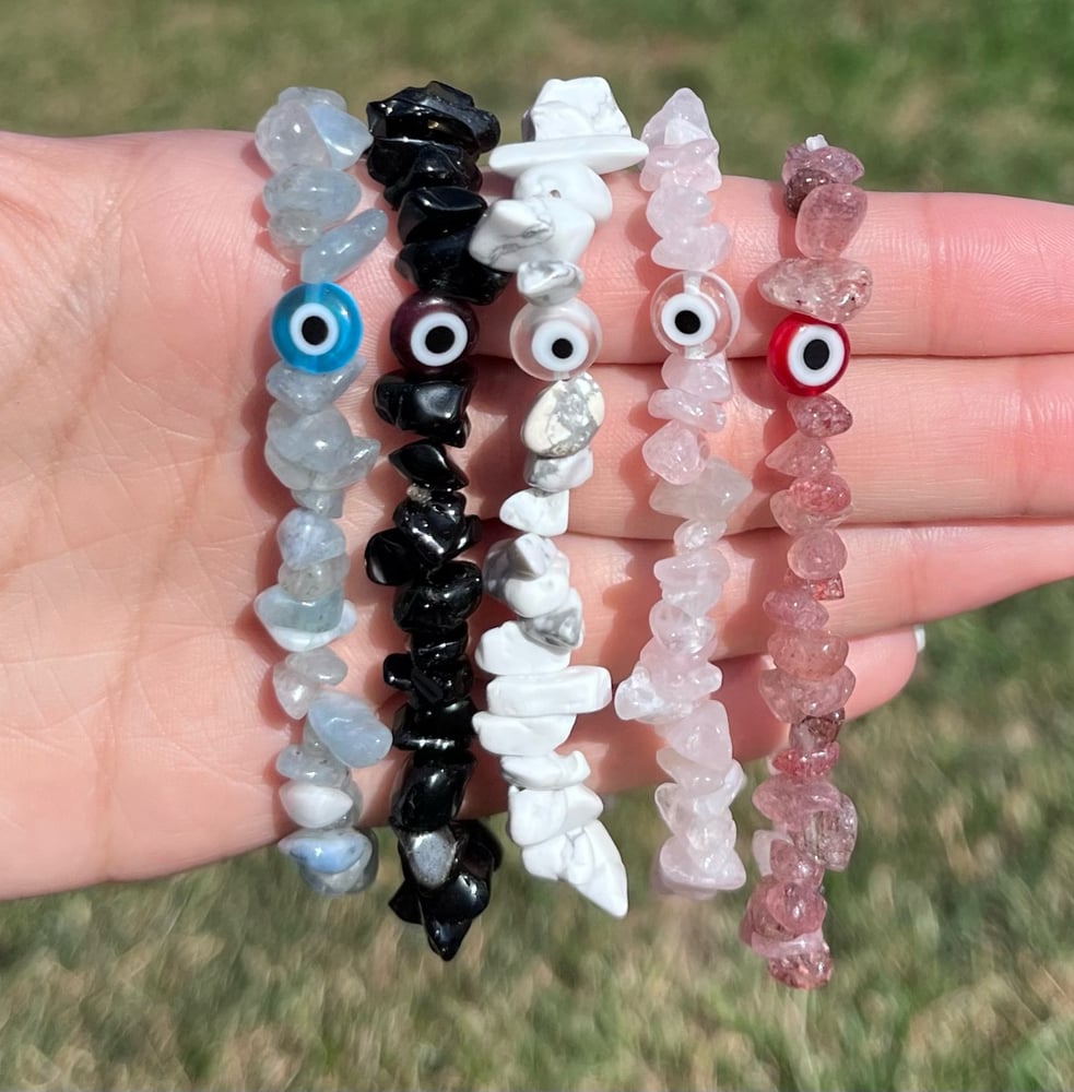 Image of Crystals with Evil Eye