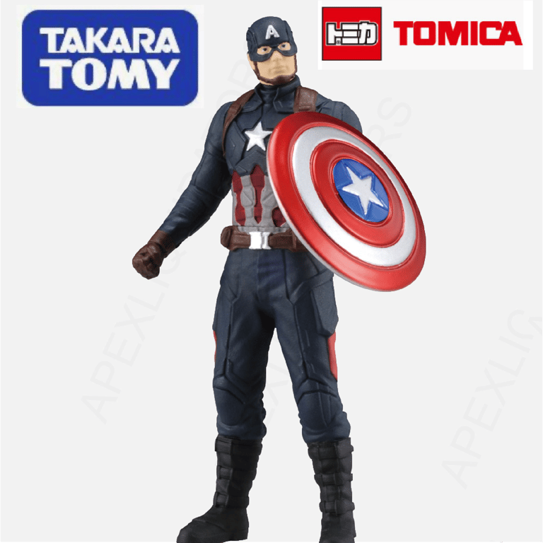 Marvel Captain America Civil War Vaulted Metal Figure By Takara Tomy 🇺🇸