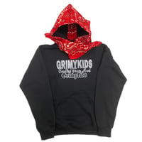 FORAL (RED/BLACK) HOODIE