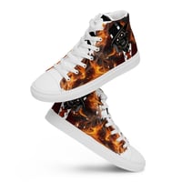 Image 1 of Flaming undead Women’s high tops