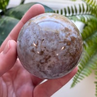 Image 1 of Sea Jasper Sphere C