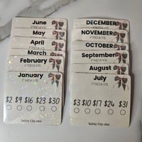 Image 6 of 2026 Friday Savings Challenge With Envelopes A6