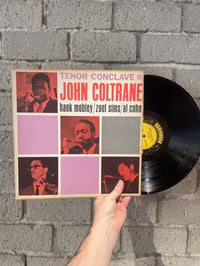 John Coltrane / Hank Mobley / Zoot Sims / Al Cohn ‎– Tenor Conclave - 1962 mono press LP 
