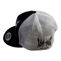 Image 2 of Dripping Demo black and white Hats 