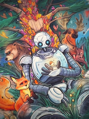 Image of ROBOT SALVAJE (The Wild Robot) 