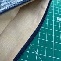 Image 4 of Herringbone Tweed Zip Case