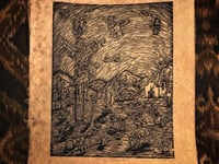 Image 2 of Hellbound on Horseback (Woodcut)