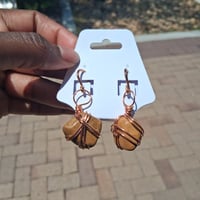 Yellow Jasper Earrings