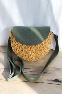 Image 1 of Jázmin horgolt crossbody táska - Khaki