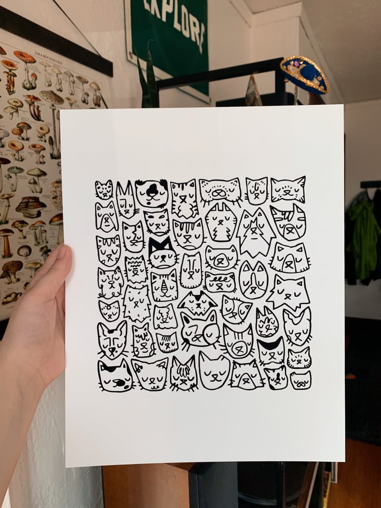 Image of Cats I Print