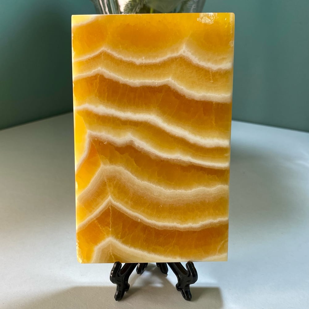 Image of Orange Calcite Slab