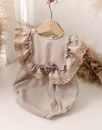 Image 1 of Photo props | Boho outfit for sitter baby | Giuseppina | age 12 months | beige