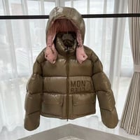 Image 4 of Brown+pink M coat🎀