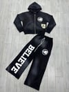 Black Jogging Suit 