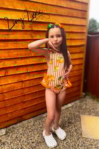 Image 4 of Boys&Girls Viral Orange Swimwear 