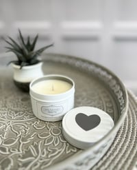 Image 3 of White Candle Tin 10cl ☆ 