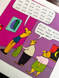 Image 3 of 【Signed】🇳🇱 HA HA HA... 🇬🇧 HA HA HA ...