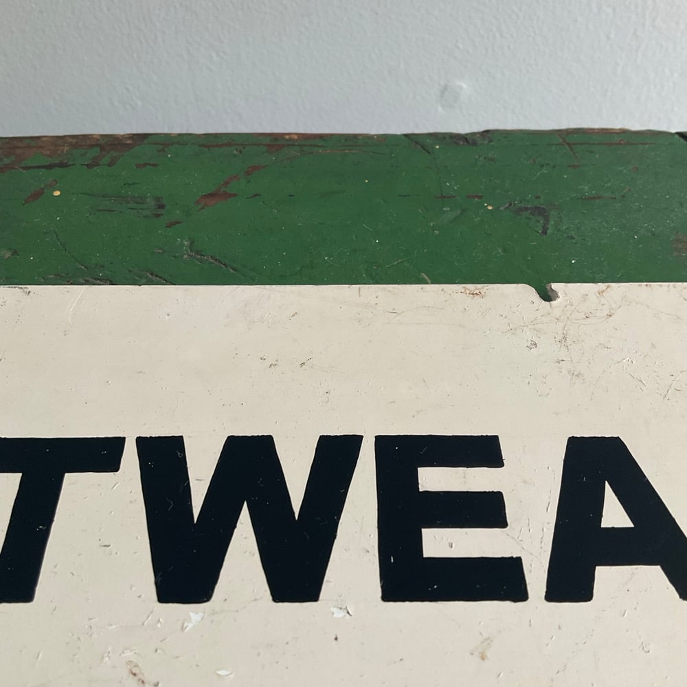 Image of Knitwear Sign