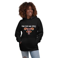 Image 1 of Unisex Mind Your Own Uterus Hoodie