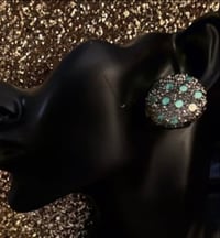 Image 5 of Button Earring Collection 