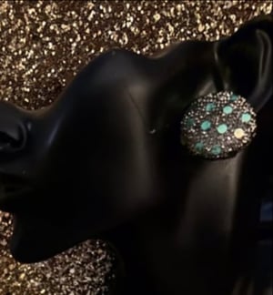 Image of Button Earring Collection 