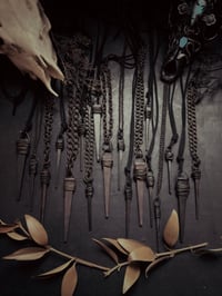 Image 1 of Coffin nail necklaces 