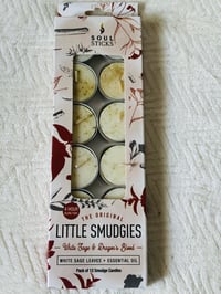 White Sage & Dragons Blood T-light 12 pack candles