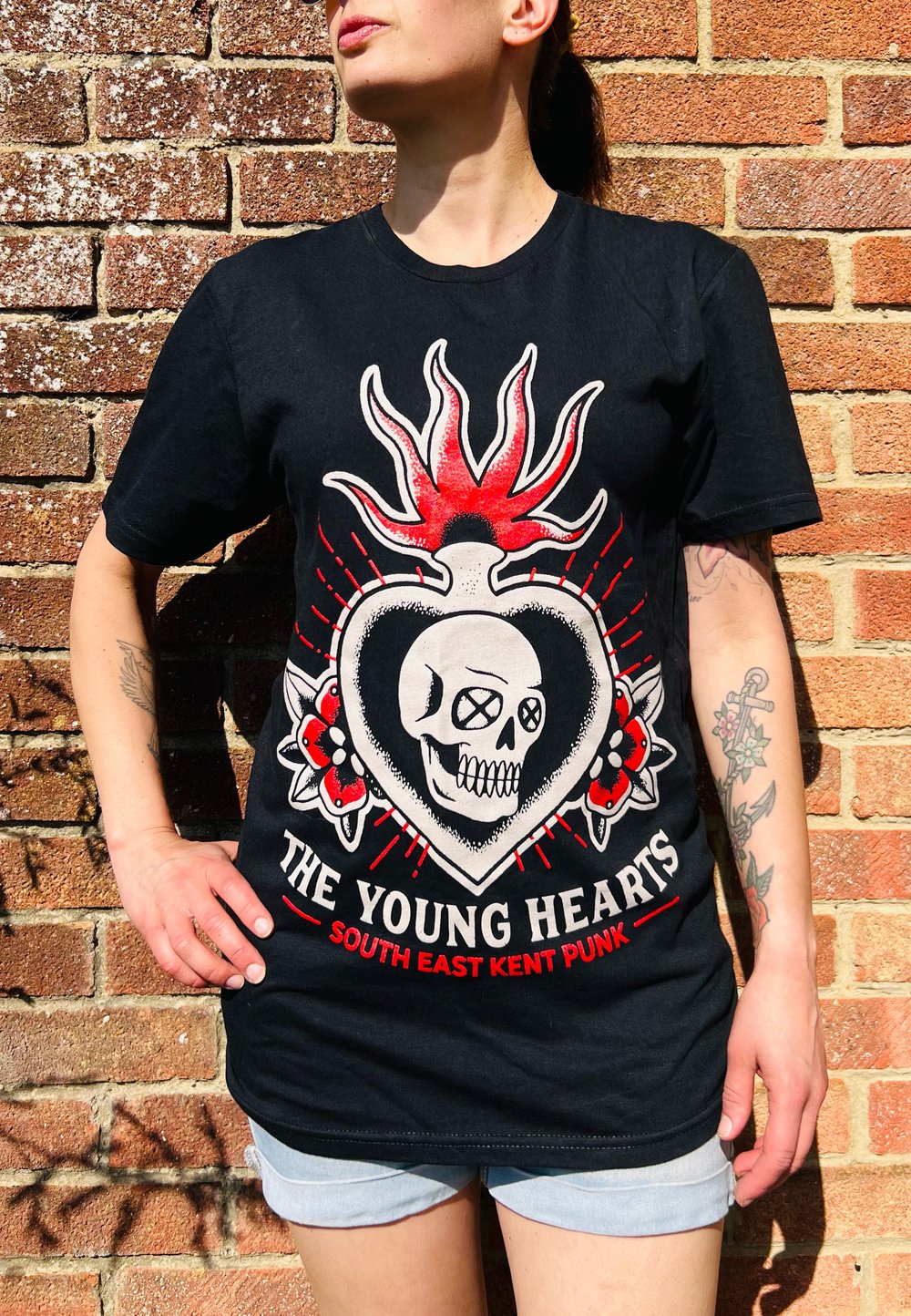 Image of South East Kent Punk Shirt (Black)