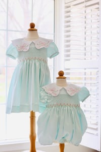 Image 2 of ELH x Manolitas Girl’s Mint Garden Collection