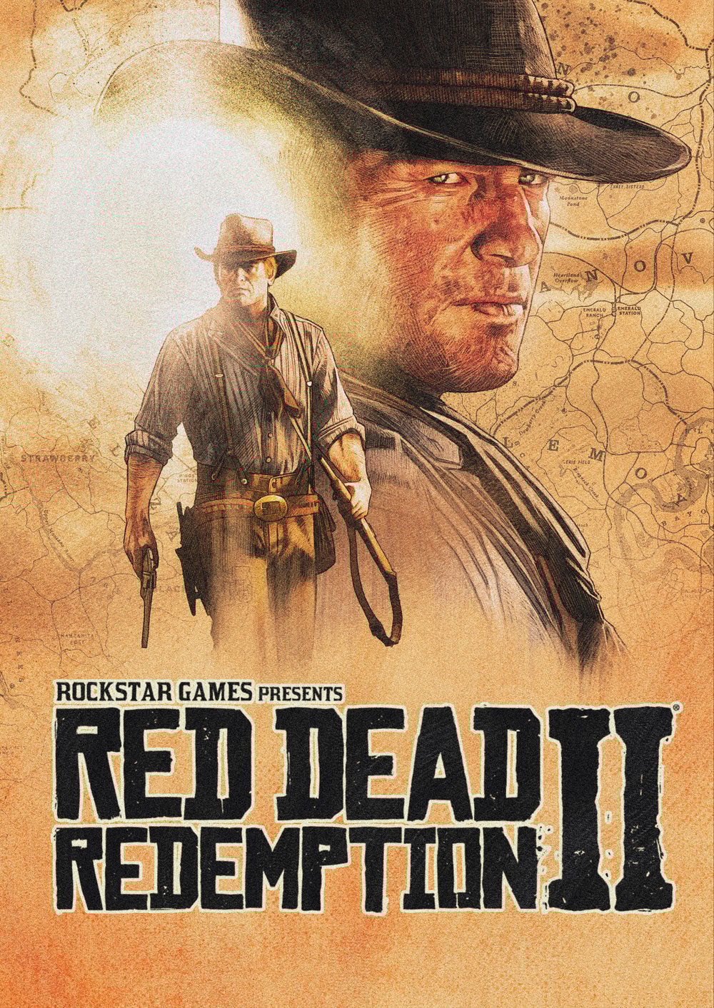 Red Dead Redemption 2 A3 300gsm Giclée Art Print