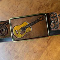 Image 2 of GUITAR BELT BUCKLE